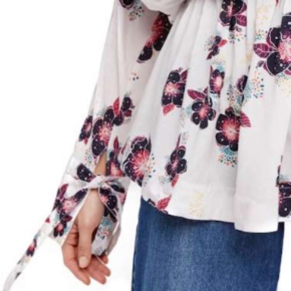 Free People Tuscan Dreams Floral Tunic - Picture 6 of 8